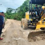 Bupati Butur Pantau Langsung Perbaikan Jalan